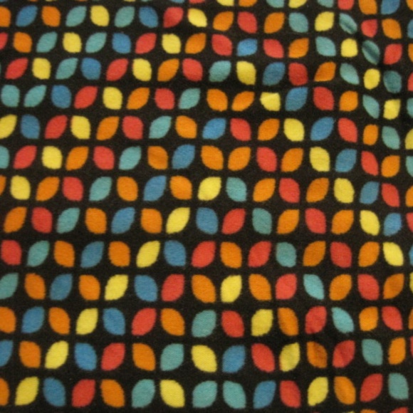 Lularoe One Size Leggings, Colorful Clovers - Picture 2 of 4